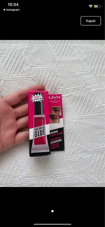 NYX Nyx kaş sabitleyici jel