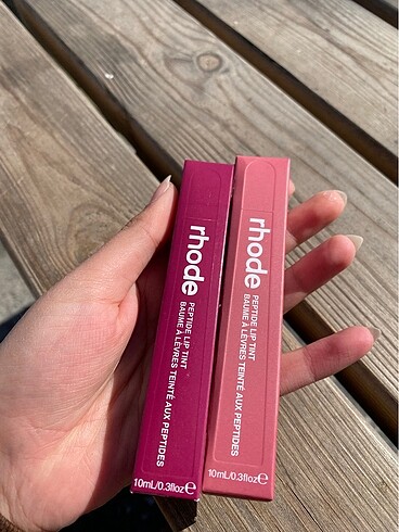  Beden Rhode peptid lipgloss seti