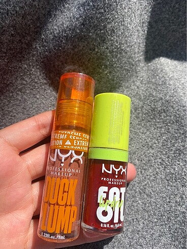 NYX Nyx duck plump ve dudak yağı seti