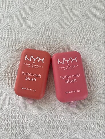 Nyx buttermelt allık seti