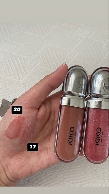 Kiko lipgloss seti