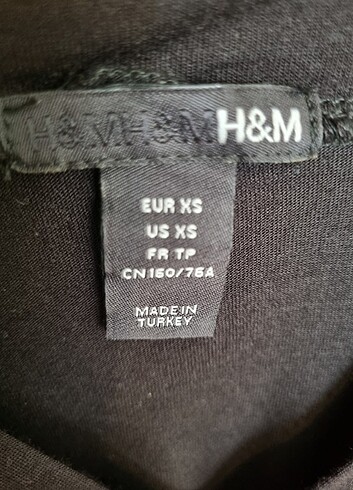 s Beden H&M kolsuz bluz