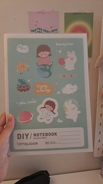 Minisou stickerlı defter