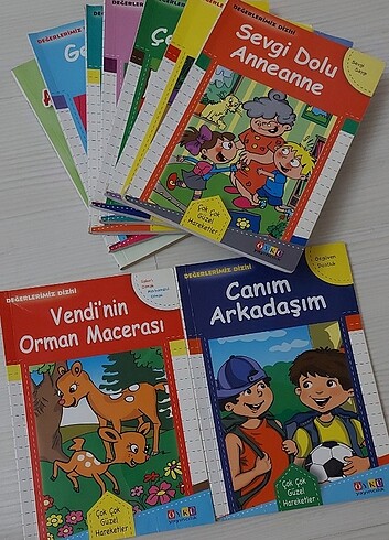 9 TANE ÇOCUK OKUMA KİTABI