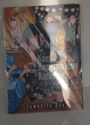 Komi konuşmaktan korkuyor çizgi roman 3