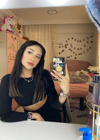 36 Beden siyah Renk Siyah Gotik Yüksek Yakalı Kadın takım etek üst