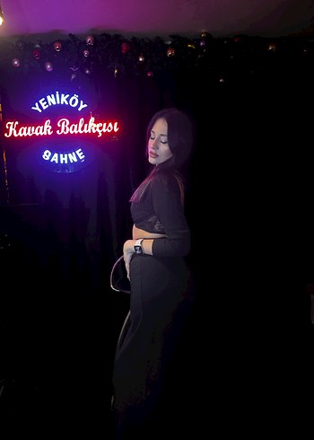 36 Beden Siyah Gotik Yüksek Yakalı Kadın takım etek üst