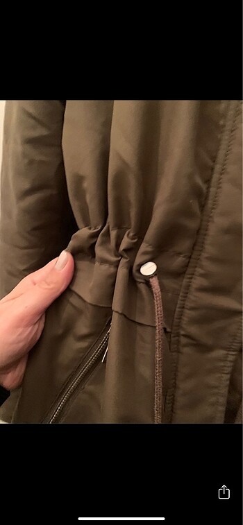 Haki parka vero moda markası - Görsel 6