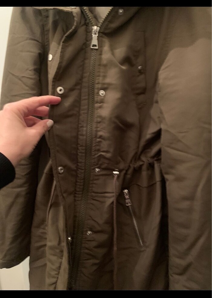 Haki parka vero moda markası - Görsel 4