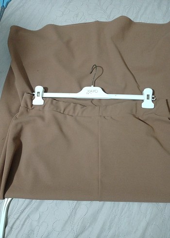 Bej Uzun Kadın Etek - Görsel 4