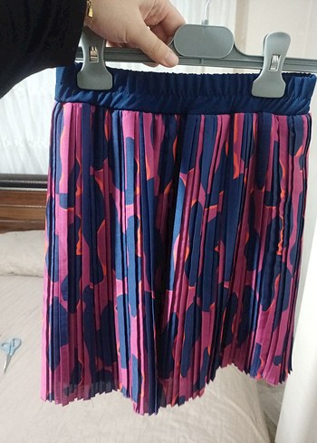 Pembe Renkli Pilili Mini Etek - Görsel 4