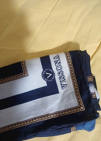 visona tivil ipek esarp - Görsel 4