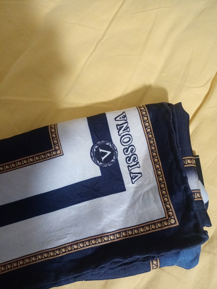 visona tivil ipek esarp - Görsel 4