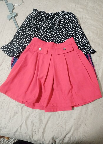 LC Waikiki kirmizi Kız Çocuk Etek - Görsel 4