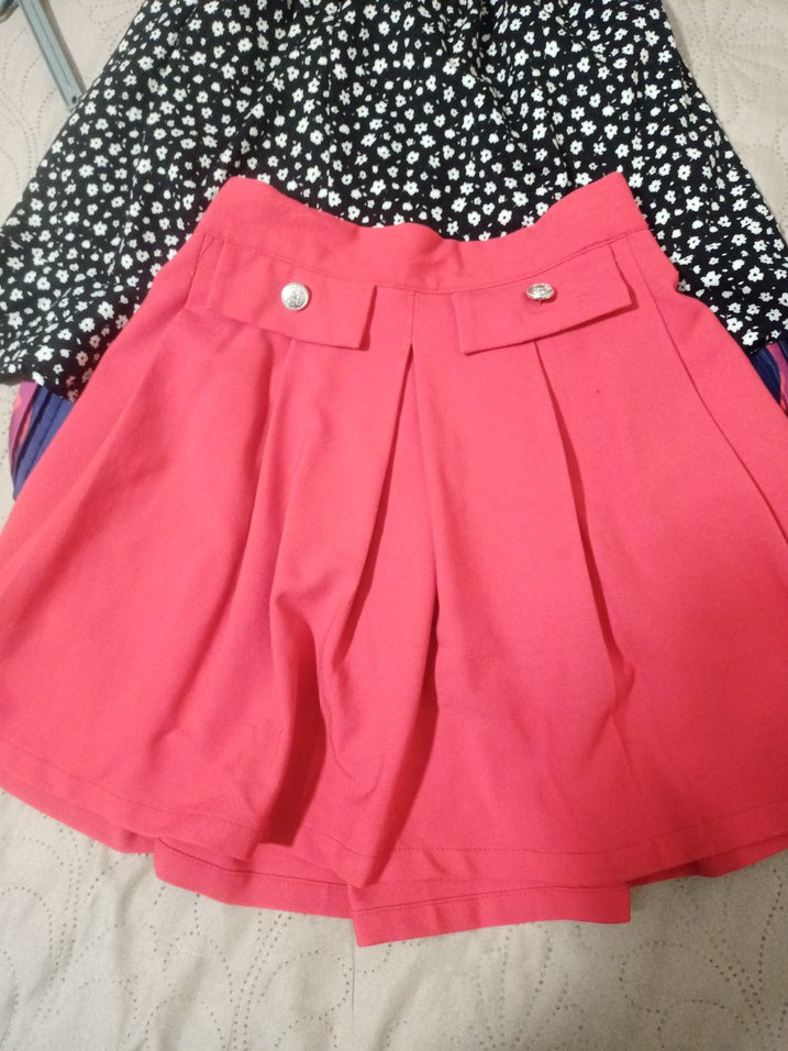 LC Waikiki kirmizi Kız Çocuk Etek - Görsel 3