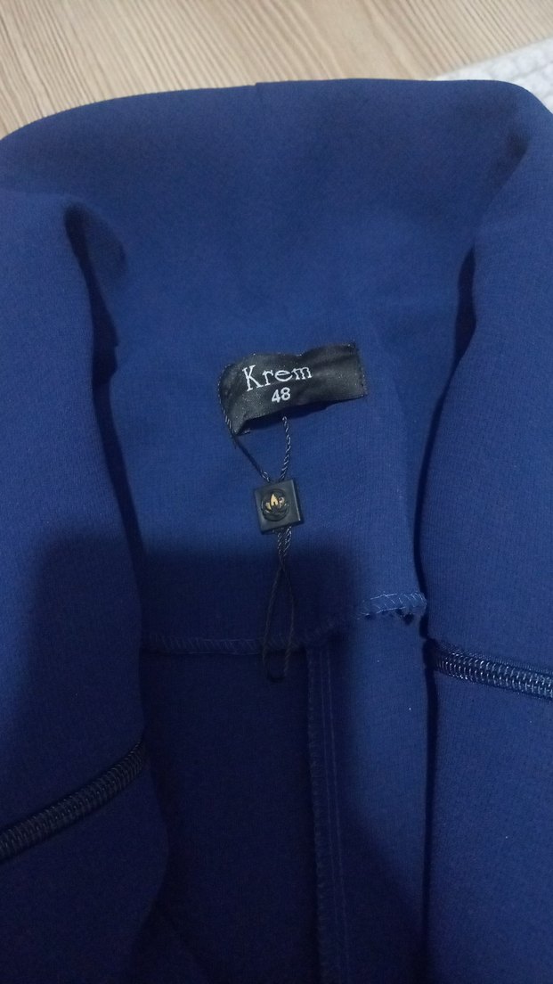 kadın krep kumaş kap kemeride mevcud - Görsel 4