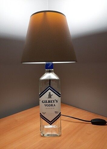 Gilbeys dekoratif şişe abajur 