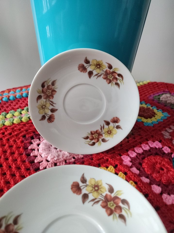 cekoslavak fincan tabağı - Görsel 3