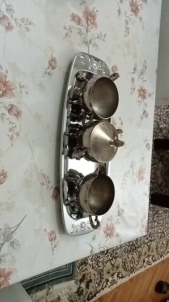 Alman gümüşü üçlü takım 