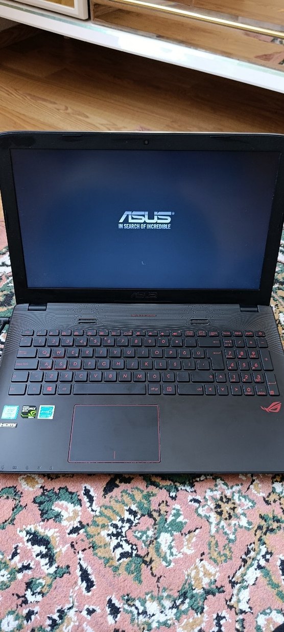 Gri ASUS Laptop kutulu tertemiz - Görsel 4