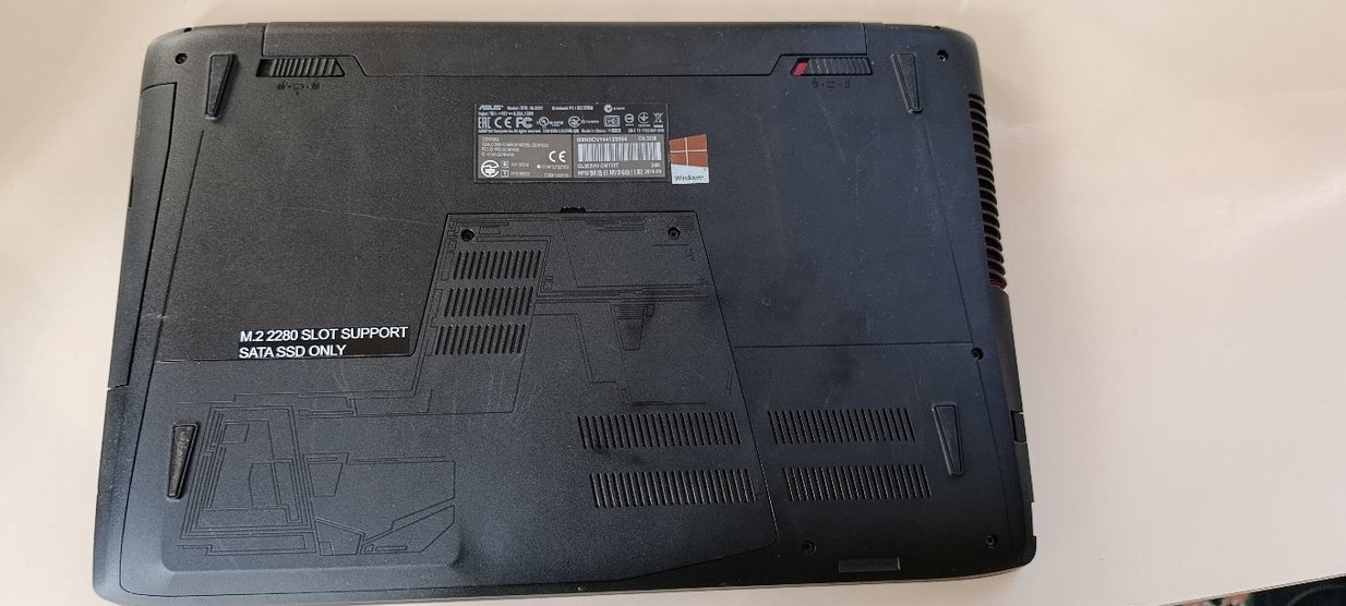 Gri ASUS Laptop kutulu tertemiz - Görsel 3