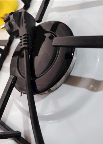 Beyaz 4 Gözlü Gazlı Ocak - Görsel 6