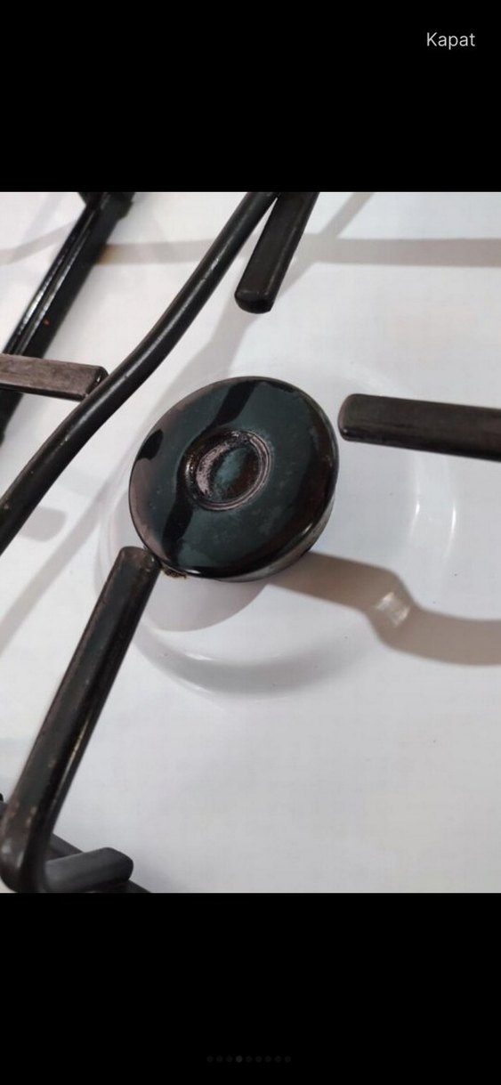 Beyaz 4 Gözlü Gazlı Ocak - Görsel 4