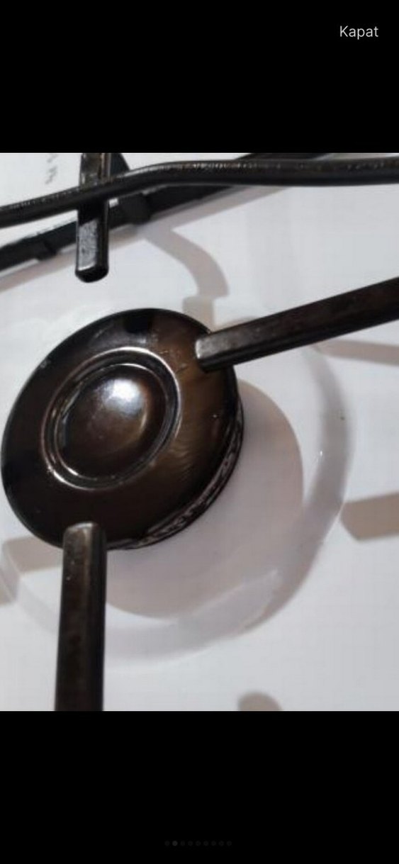 Beyaz 4 Gözlü Gazlı Ocak - Görsel 2