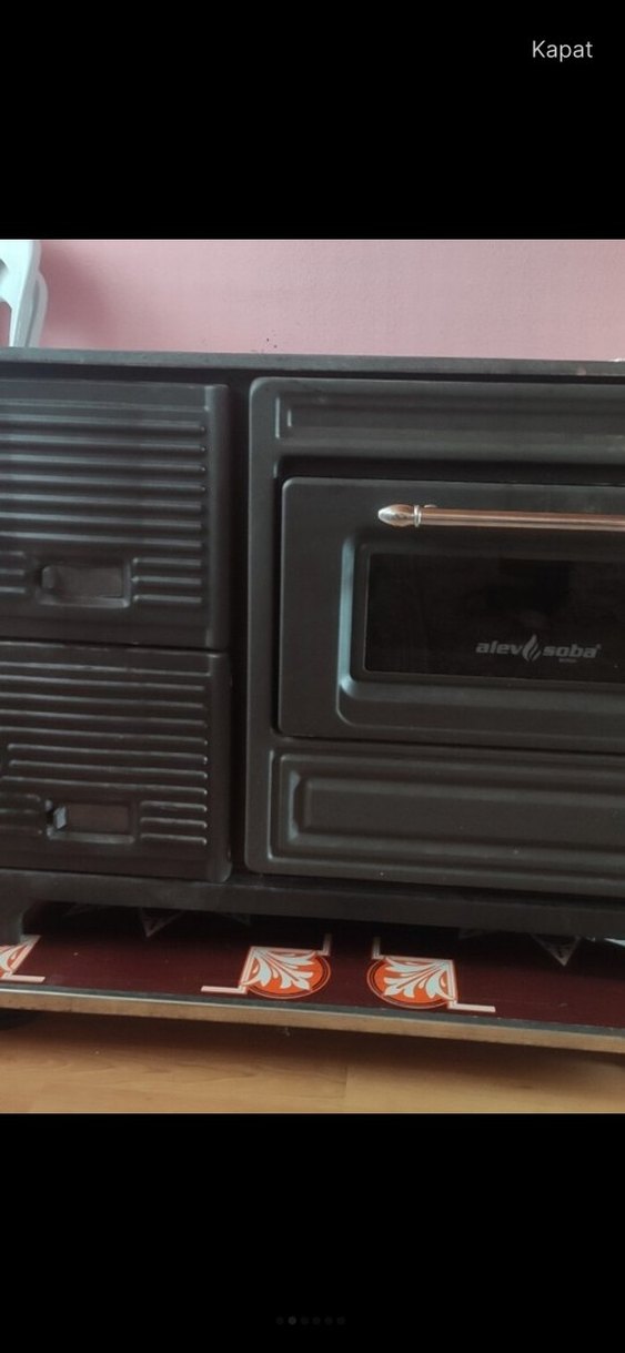 Koyu Siyah Katı Yakıtlı Isıtıcı - Görsel 2