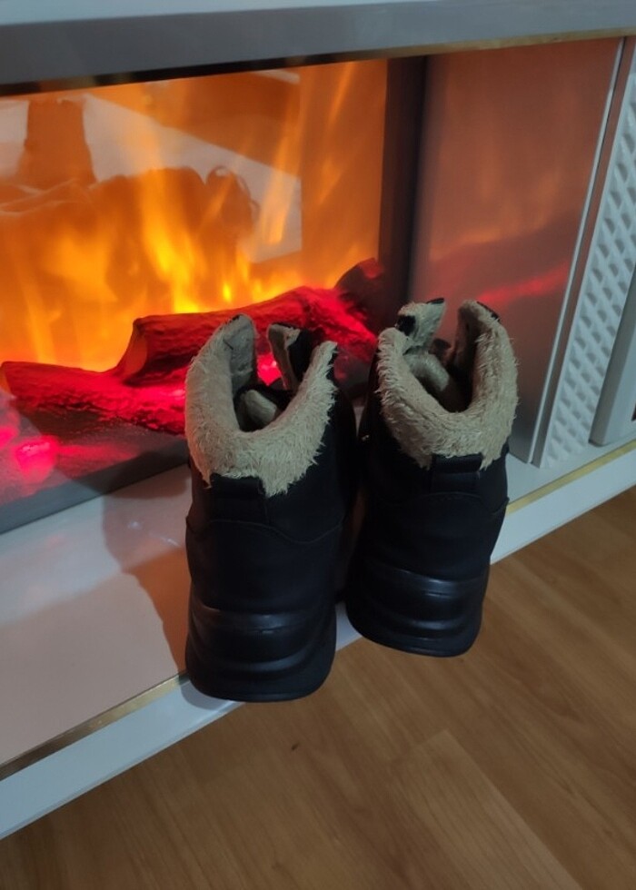 İçi Yünlü Bayan Bot - Görsel 3