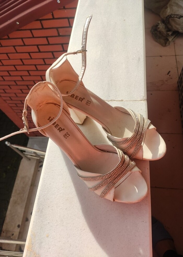 Bilekten bağlamalı Topuklu Ayakkabı  - Görsel 2