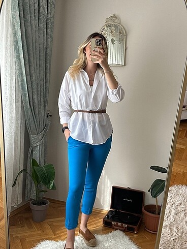 Zara Kemerli pantolon