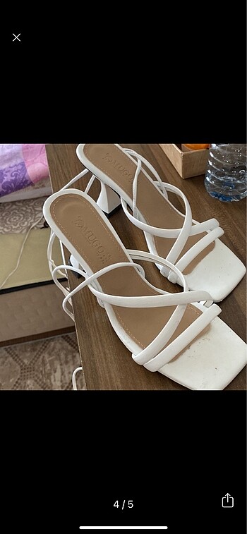 39 Beden beyaz Renk Kadın Topuklu Ayakkabı