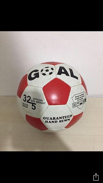 kırmızı beyaz futbol topu size 5 w32