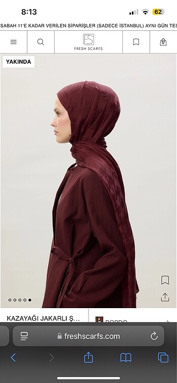 fresh scarf jakar şal