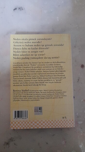  Çocuklar Soruyor, Nobel'liler Cevaplıyor 