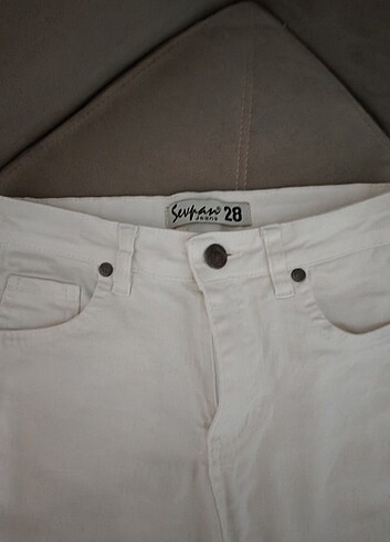 Kadın beyaz pantolon  - Görsel 3