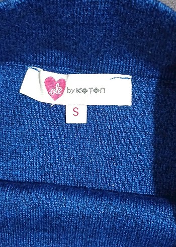 Koton Mavi Örgü Basic Etek