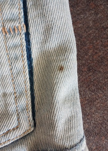 34 Beden mavi Renk Kadın Mini Denim Şort