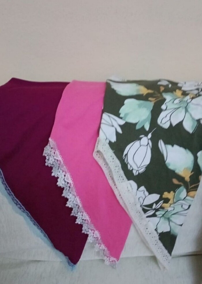 Çocuk bonesi, başörtüsü eşarp  - Görsel 2