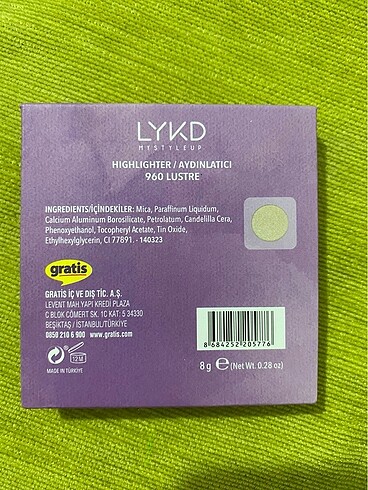 Diğer Lykd aydınlatıcı