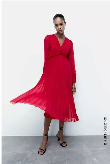 Zara midi elbise