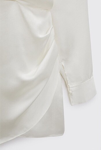 Zara Zara saten elbise