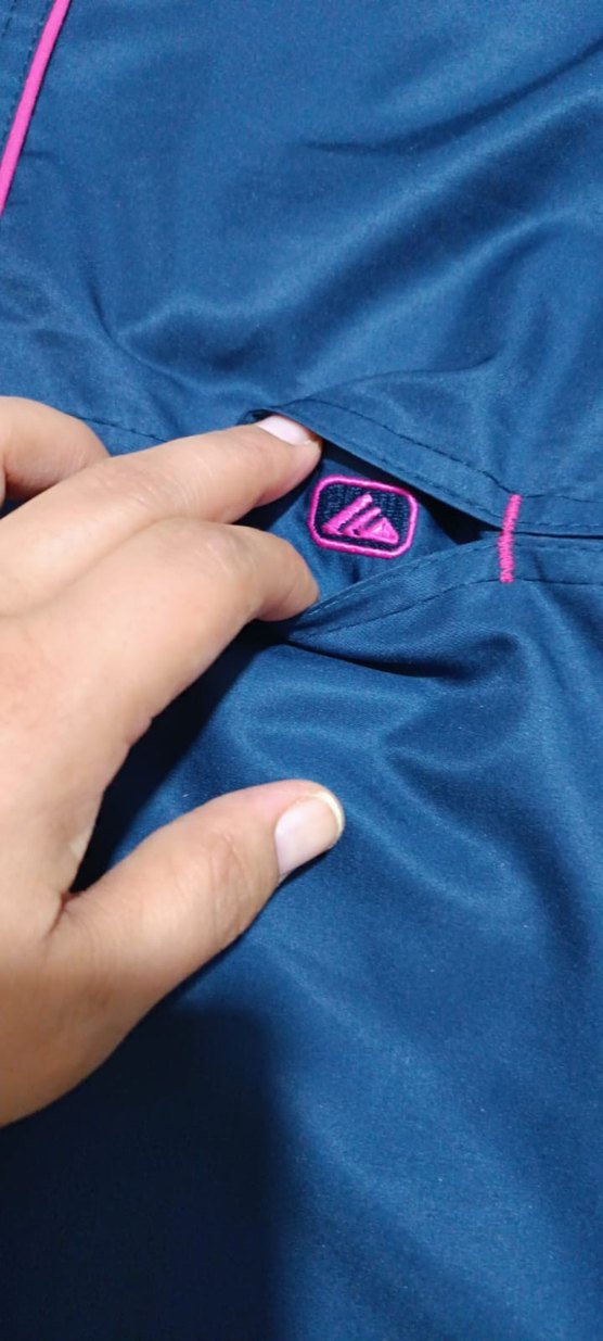 Kadın Fermuarlı Lacivert eşofman - Görsel 3