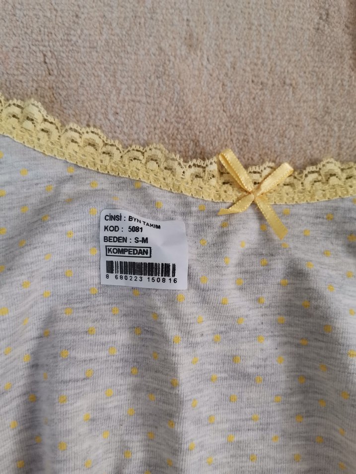 Gri   İç Çamaşırı Takımı - Görsel 4