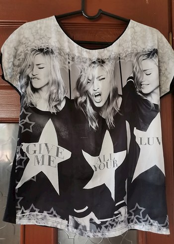 Rock Punk Kadın Baskılı Tişört