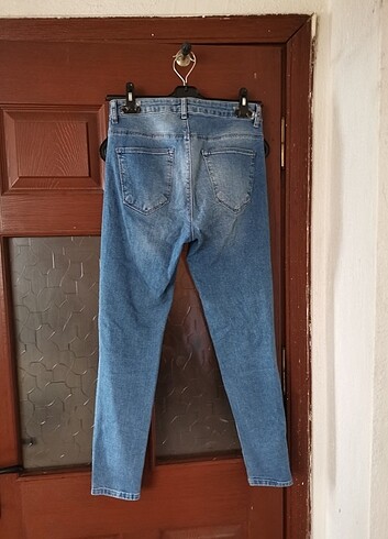 32 Beden mavi Renk Kot pantolon