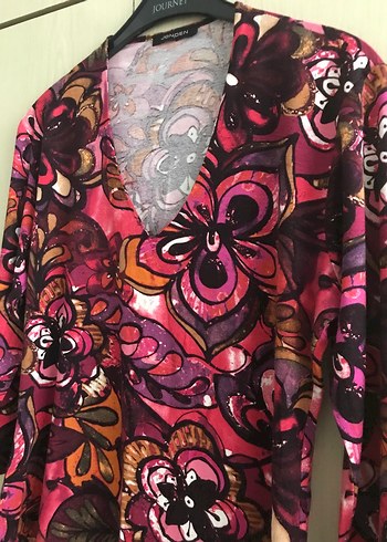 Desenli Tunik Bluz - Görsel 6