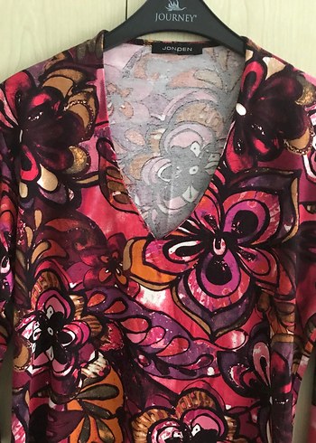 Desenli Tunik Bluz - Görsel 4