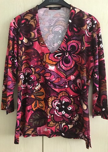 Desenli Tunik Bluz - Görsel 3